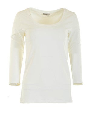 TOSCANE 3/4 SLEEVE Off White
