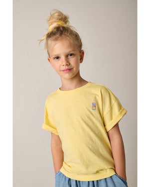Lemons Tee Backprint Geel