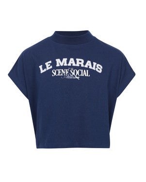 10sixteen T-shirt SS Marais Donker Blauw