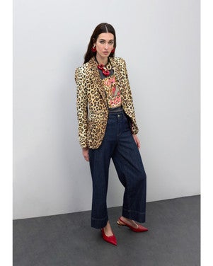 Blazer Animal Print Bruin 1