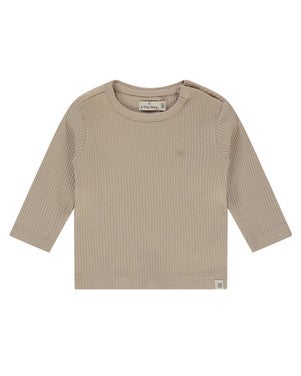 baby t-shirt long sleeve basic rib spring Zand