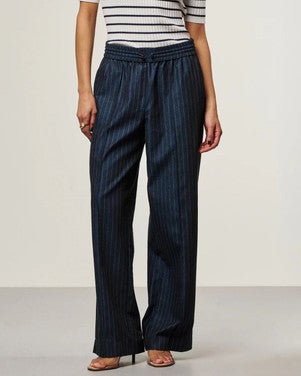 ESILA PINSTRIPE CO 510 Donker Blauw