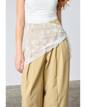 SCARF-501 Scarf Wit 1