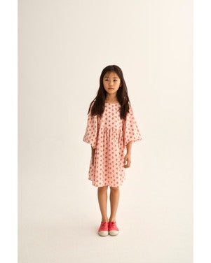 Alba indiana flower print dress Roze