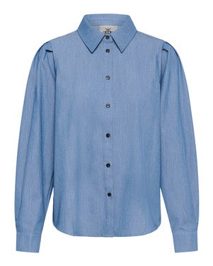 KBRo Solid Shirt Blauw