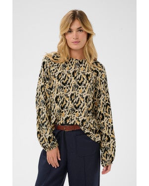 OsinaSZ Blouse Bruin 1