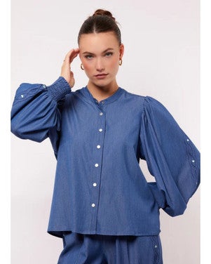 Rebel blouse Blauw