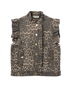 FARAHSW LEO VEST Bruin 1