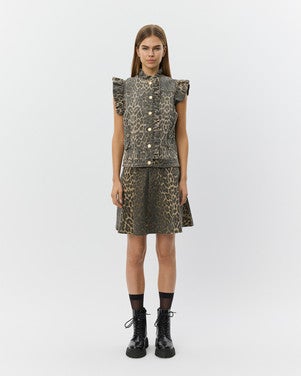 FARAHSW LEO VEST Bruin 1