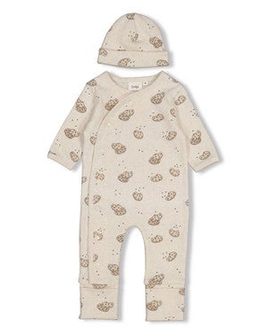 Geschenkset Boxpak Met Muts Cookie Off White