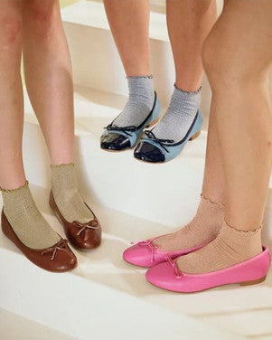 Vivian short socks Ecru
