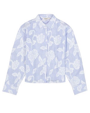 O260022 Ladies Shirt Licht Blauw