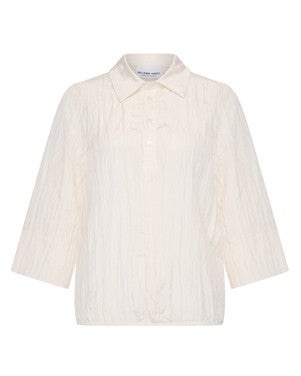 Blouse Polo Kreuk Ecru