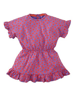 Emilie Dress Flowers Paars