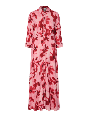 YASSAVANNA LONG SHIRT DRESS S. NOOS Roze