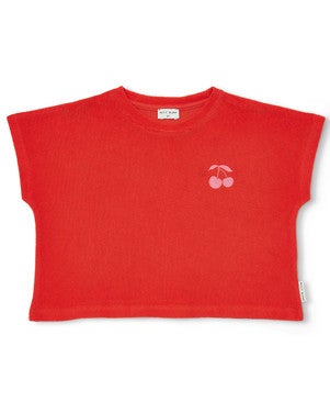Towel Top Cherry Rood
