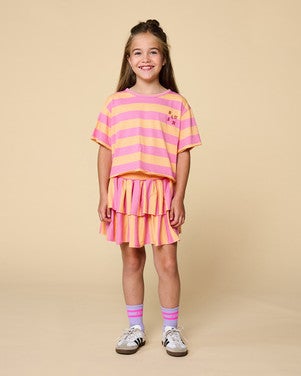 Stripe T-Shirt Roze
