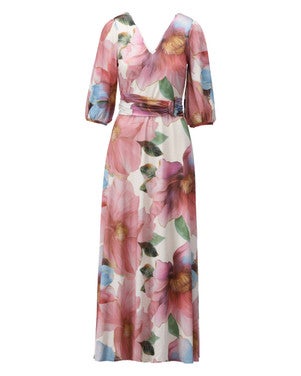 C111 Maxi jurk met design Print