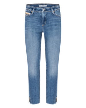 Piper Short Hakeldetail Blauw