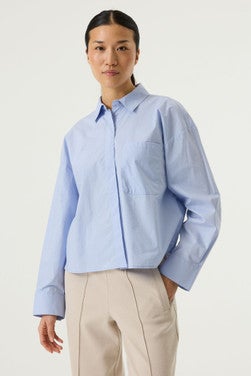 O260033 Ladies Shirt Licht Blauw