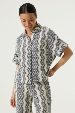 O260023 Ladies Shirt SS Ecru