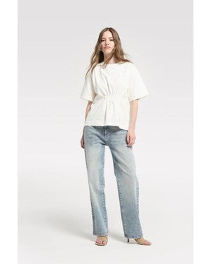 Jones - Regular Straight Jeans Licht Blauw