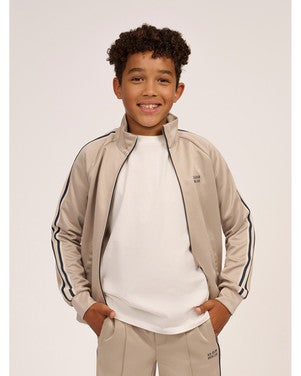 Badar Track Jacket Beige