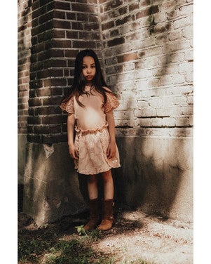 Deba Lace Skirt Roze