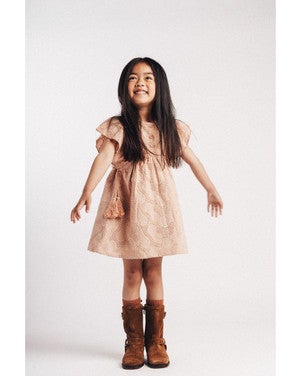 Mave Lace Dress Roze