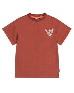 Port Douglas Tee Backprint Bruin 1