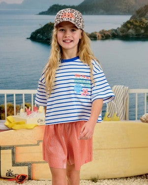 Mint Tee Stripe Nautical Wit 1