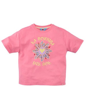 Novy Tee Flower Roze