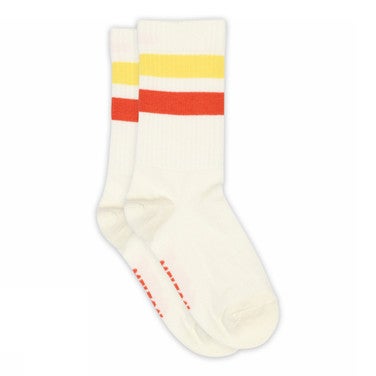 Sporty stripe socks Wit 1