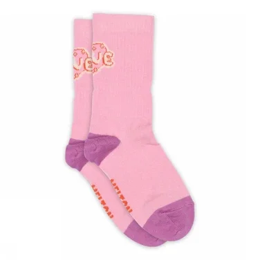 Heart socks Love Roze