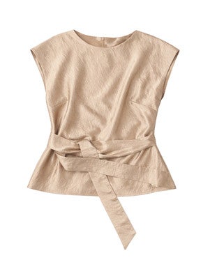 Porlamar Top Beige