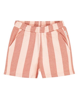 Lunario Striped Shorts Koraal