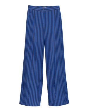 Theo Long Trousers Blauw