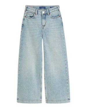 The Wave wideleg jeans Blauw