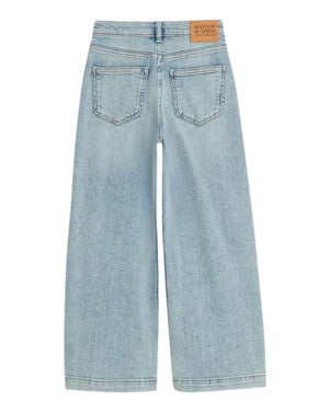 The Wave wideleg jeans Blauw