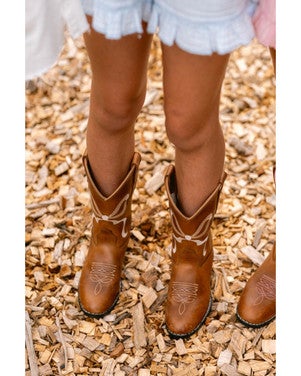 Bow Off White Cowboy Boot Bruin 1