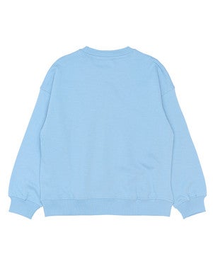 Stefan Sweatshirt Ice Licht Blauw