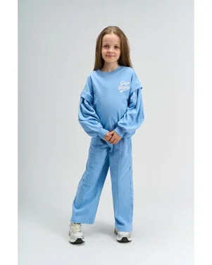 Sally Sweatshirt Licht Blauw
