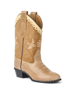 Limited Cowboy Boots High Bird Beige