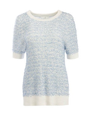 Jesse Knitted Sweater Fancy Blauw