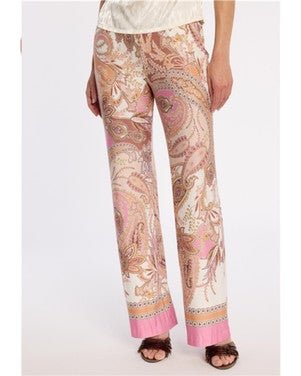 Trousers Flower Blossom Multi