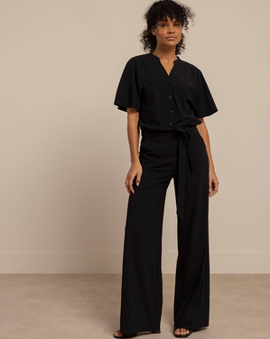 Maggie jumpsuit Zwart 1