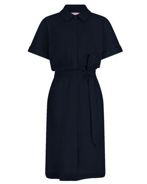 Louni blouse dress Donker Blauw