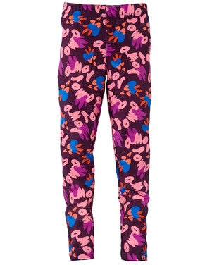 Mijs Shiny Legging Amor Bordeaux