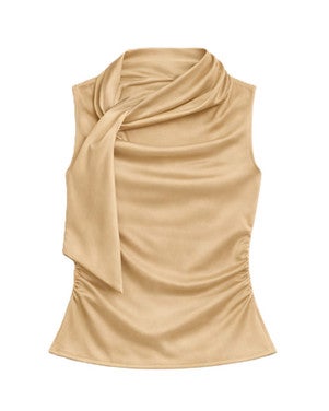 Provo Satin Top Beige