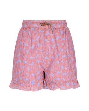 Suna AOP Shells Short Paars